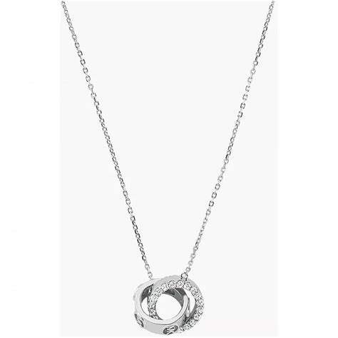 michael kors interlocking necklace
